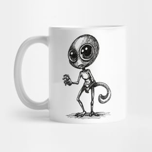 Alien Sketch Mug